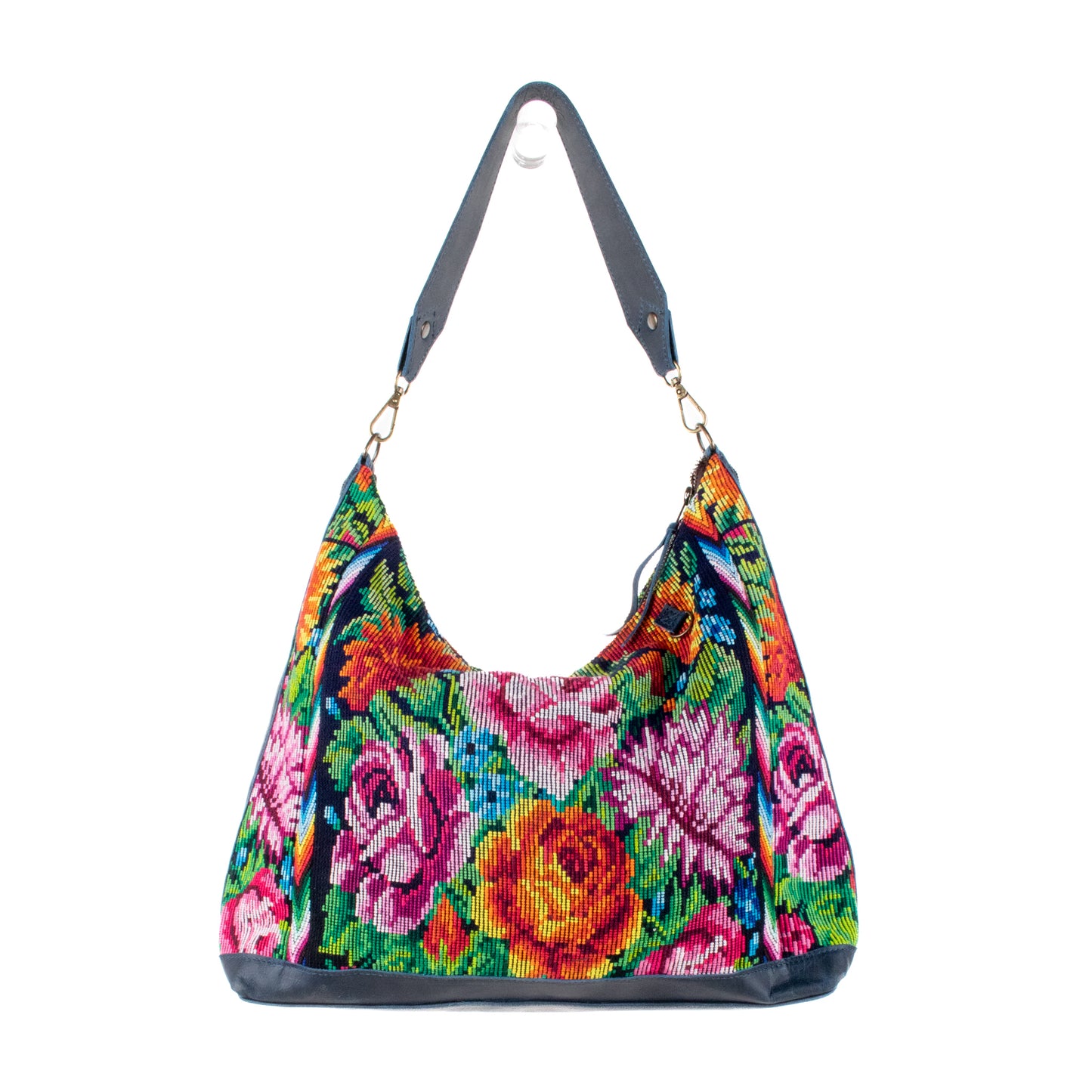 PENELOPE BAG - OOAK HUIPIL - NAVY - NO. 201505