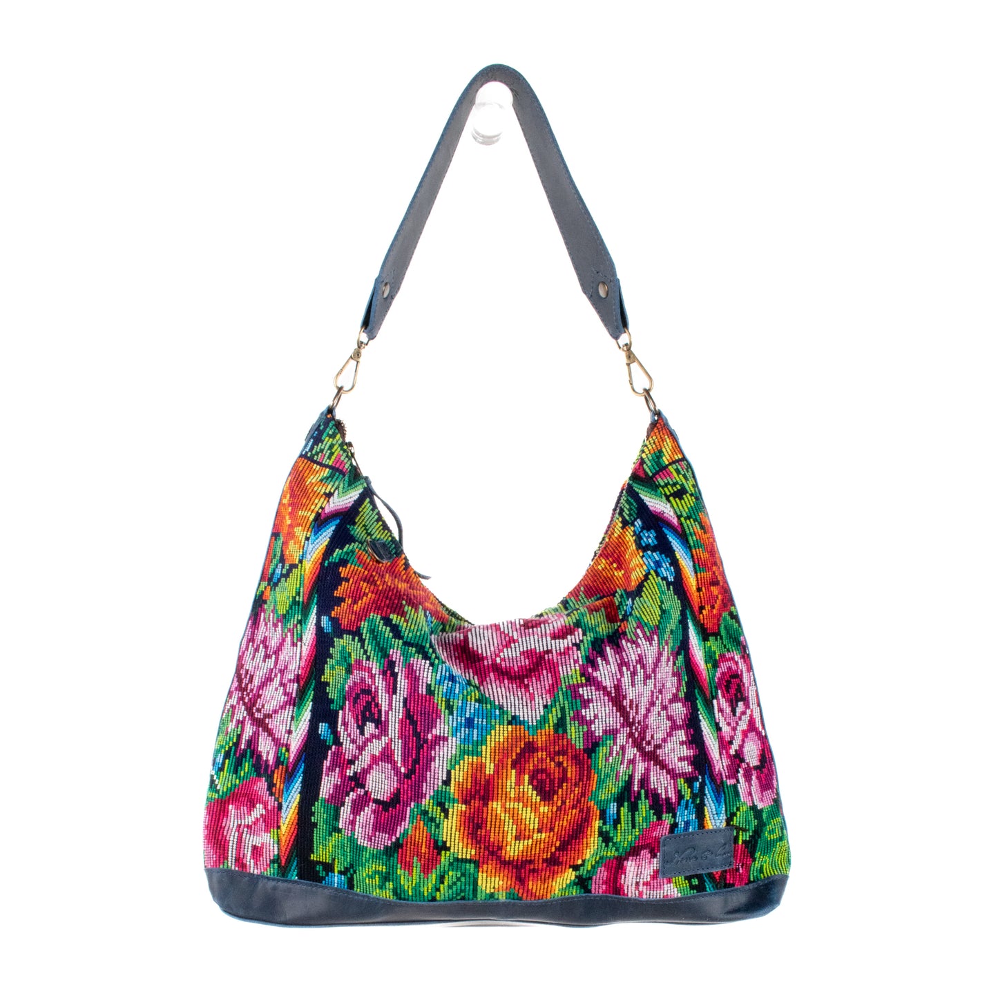 PENELOPE BAG - OOAK HUIPIL - NAVY - NO. 201505