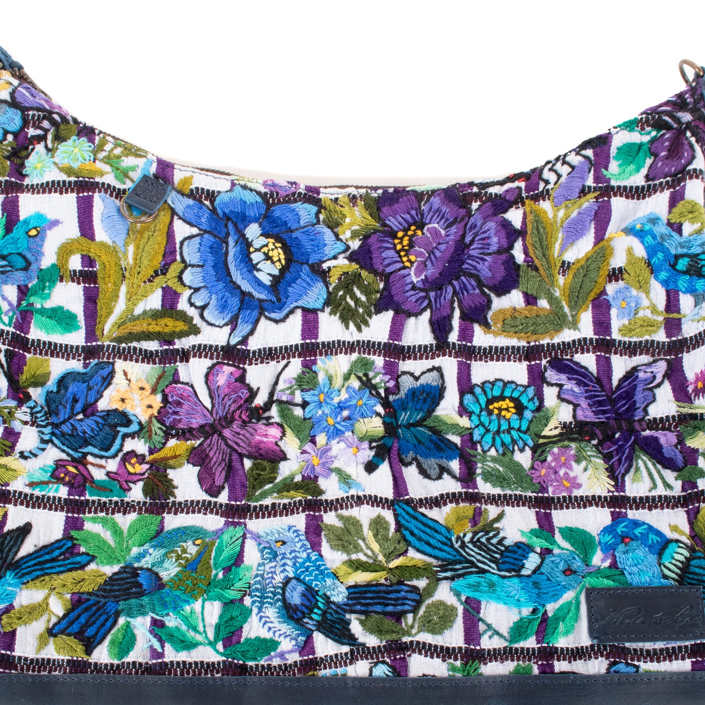 PENELOPE BAG - OOAK HUIPIL - NAVY - NO. 201506
