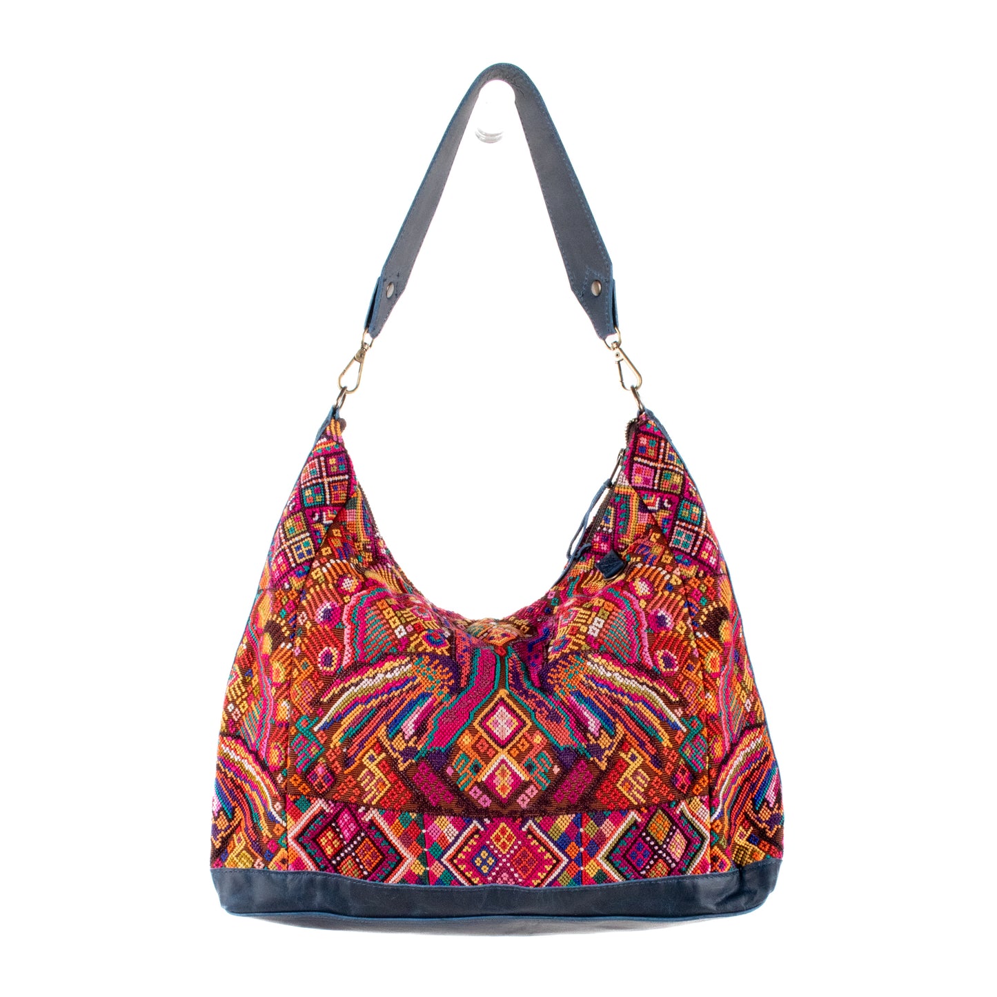 PENELOPE BAG - OOAK HUIPIL - NAVY - NO. 201507