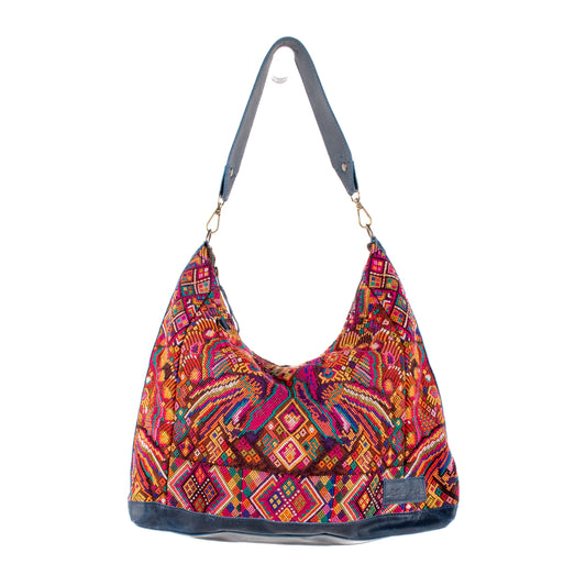 PENELOPE BAG - OOAK HUIPIL - NAVY - NO. 201507