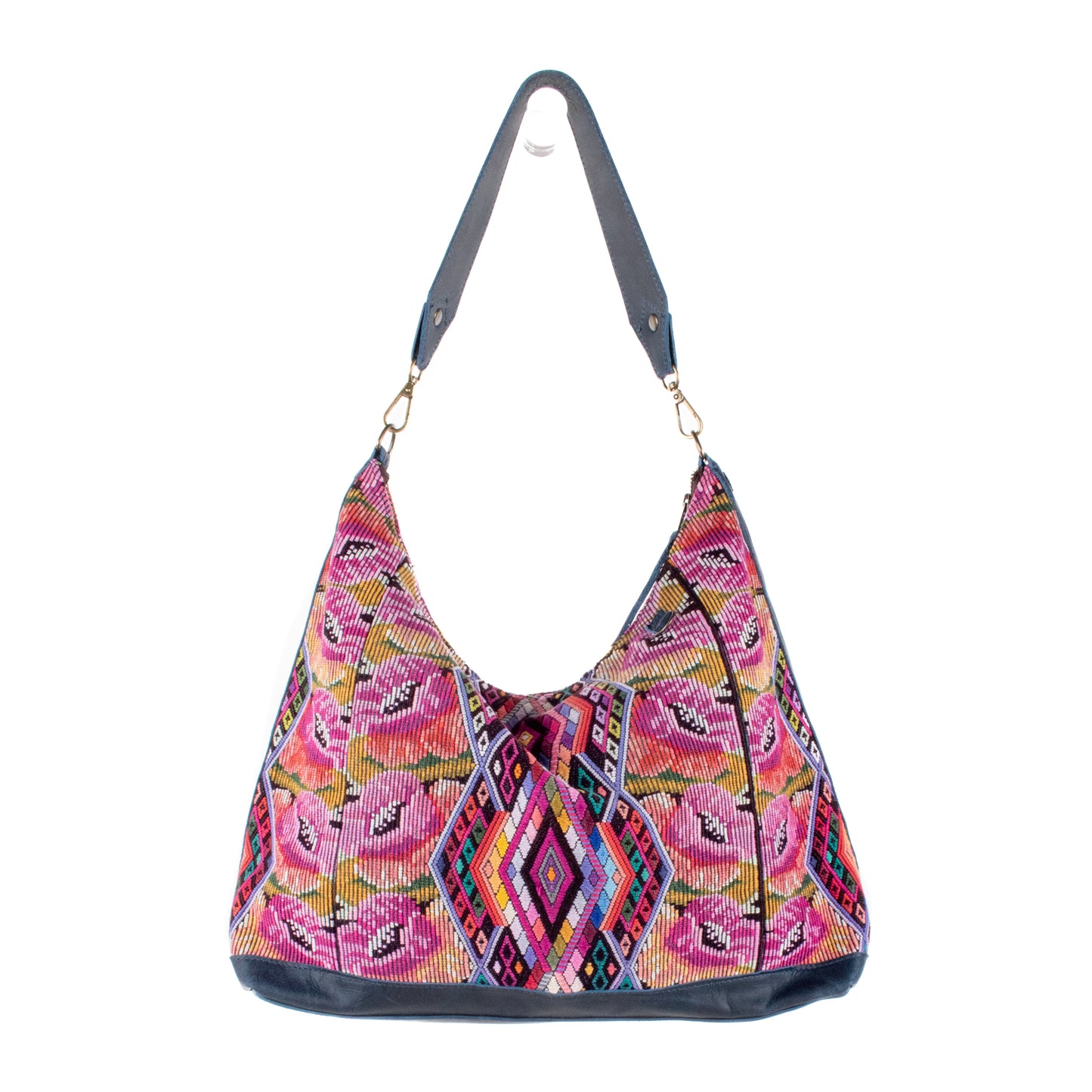 PENELOPE BAG - OOAK HUIPIL - NAVY - NO. 201508
