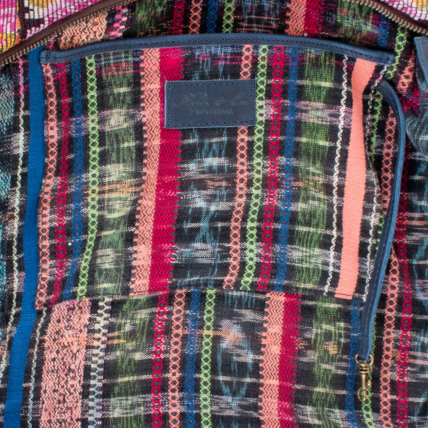 PENELOPE BAG - OOAK HUIPIL - NAVY - NO. 201508