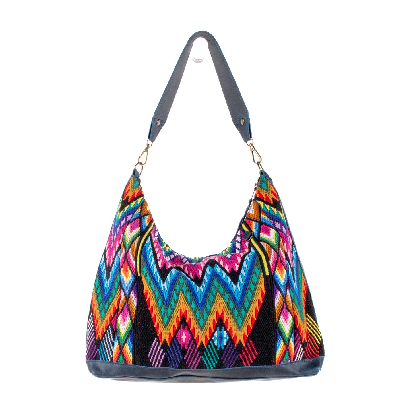 PENELOPE BAG - OOAK HUIPIL - NAVY - NO. 201510
