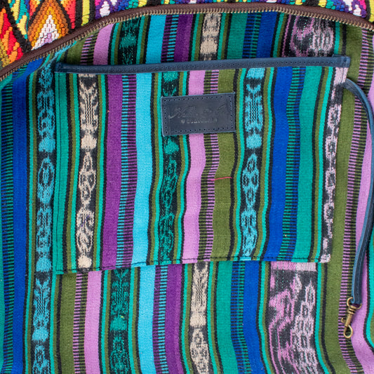 PENELOPE BAG - OOAK HUIPIL - NAVY - NO. 201510