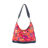 SMALL PENELOPE BAG - OOAK HUIPIL - NAVY - NO. 201514