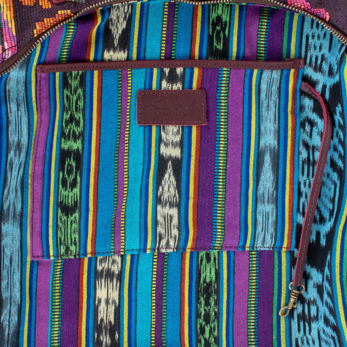 **SHIP WINDOW** PENELOPE BAG - OOAK HUIPIL - VINO TINTO - NO. 201530