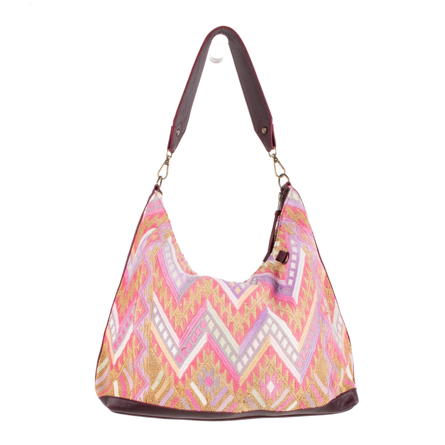 PENELOPE BAG - OOAK HUIPIL - VINO TINTO - NO. 201532