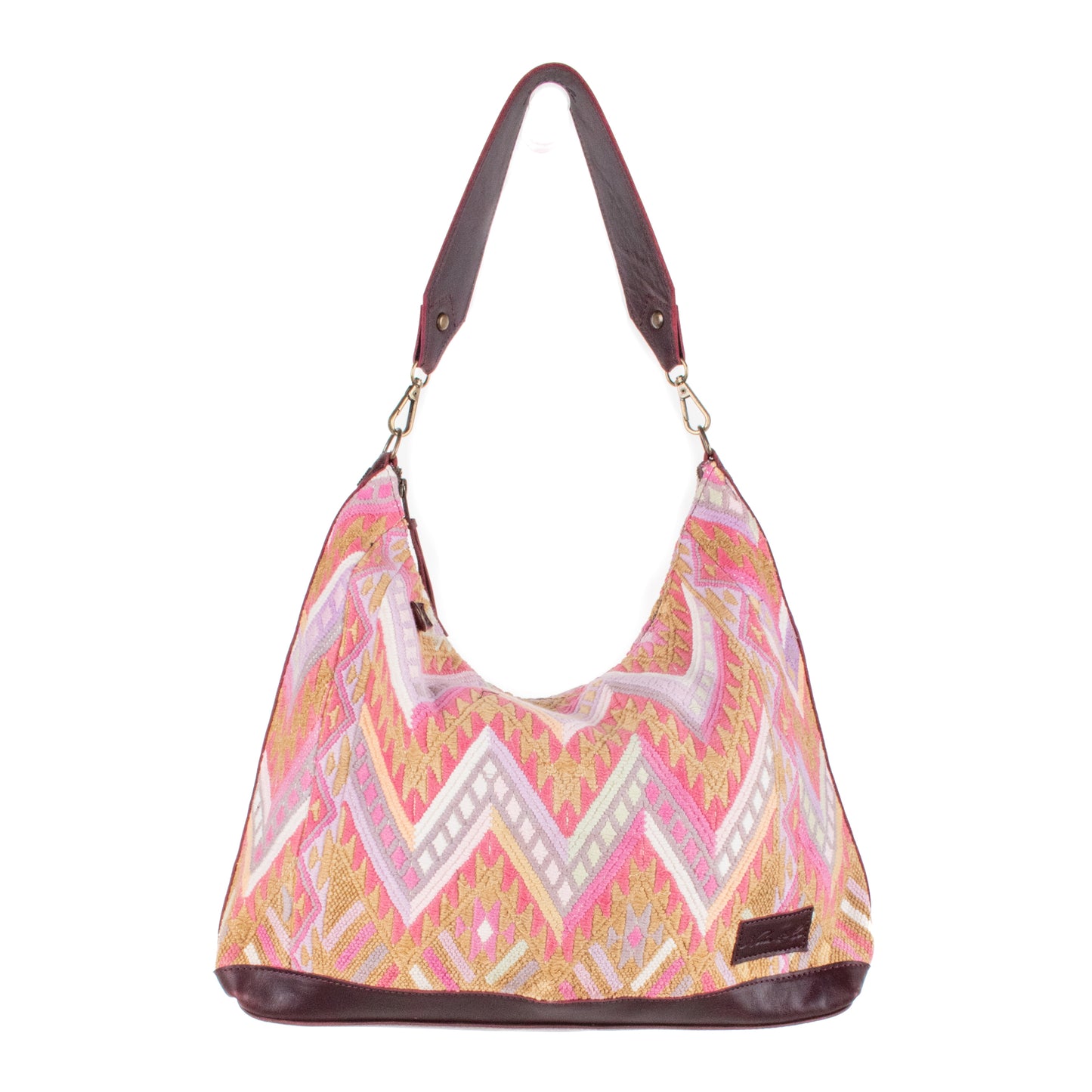 PENELOPE BAG - OOAK HUIPIL - VINO TINTO - NO. 201532