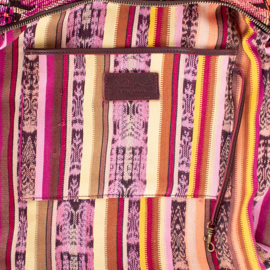 PENELOPE BAG - OOAK HUIPIL - VINO TINTO - NO. 201533