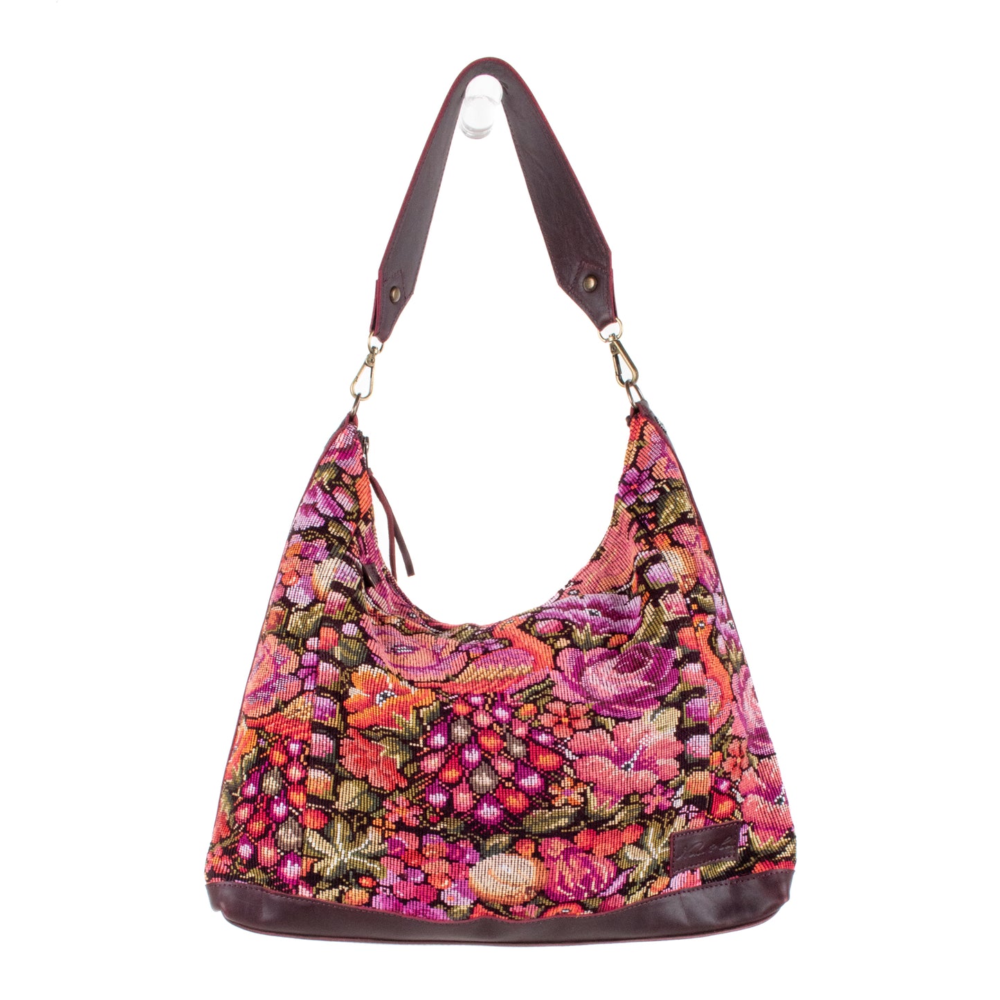 PENELOPE BAG - OOAK HUIPIL - VINO TINTO - NO. 201533