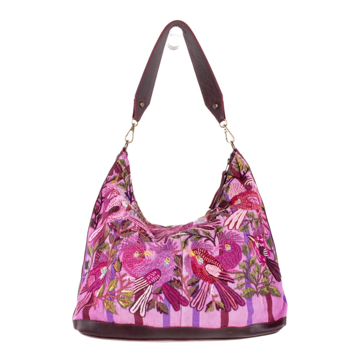 PENELOPE BAG - OOAK HUIPIL - VINO TINTO - NO. 201534