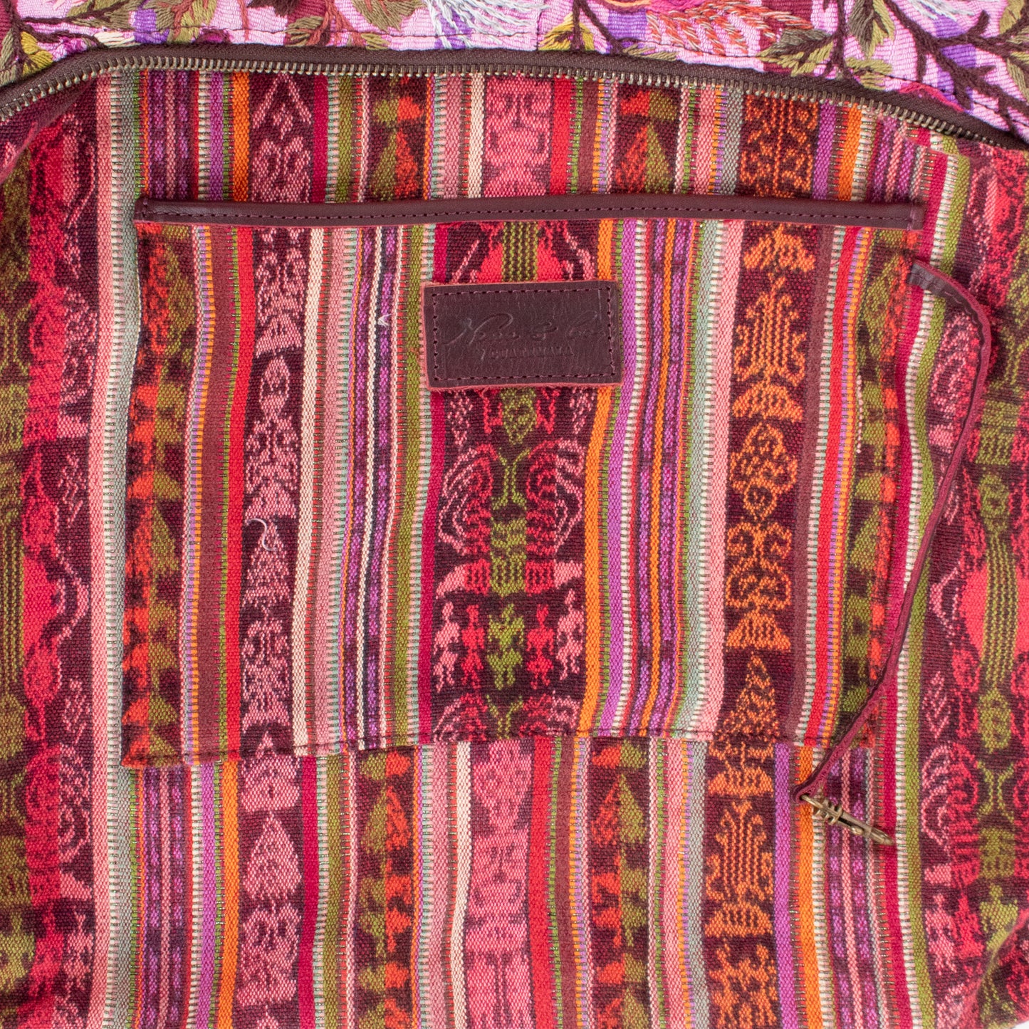 PENELOPE BAG - OOAK HUIPIL - VINO TINTO - NO. 201534