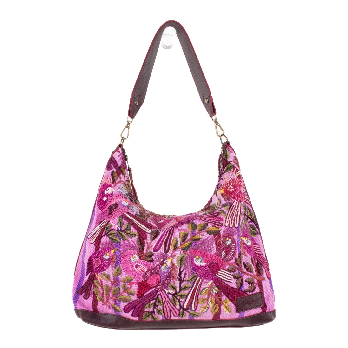 PENELOPE BAG - OOAK HUIPIL - VINO TINTO - NO. 201534