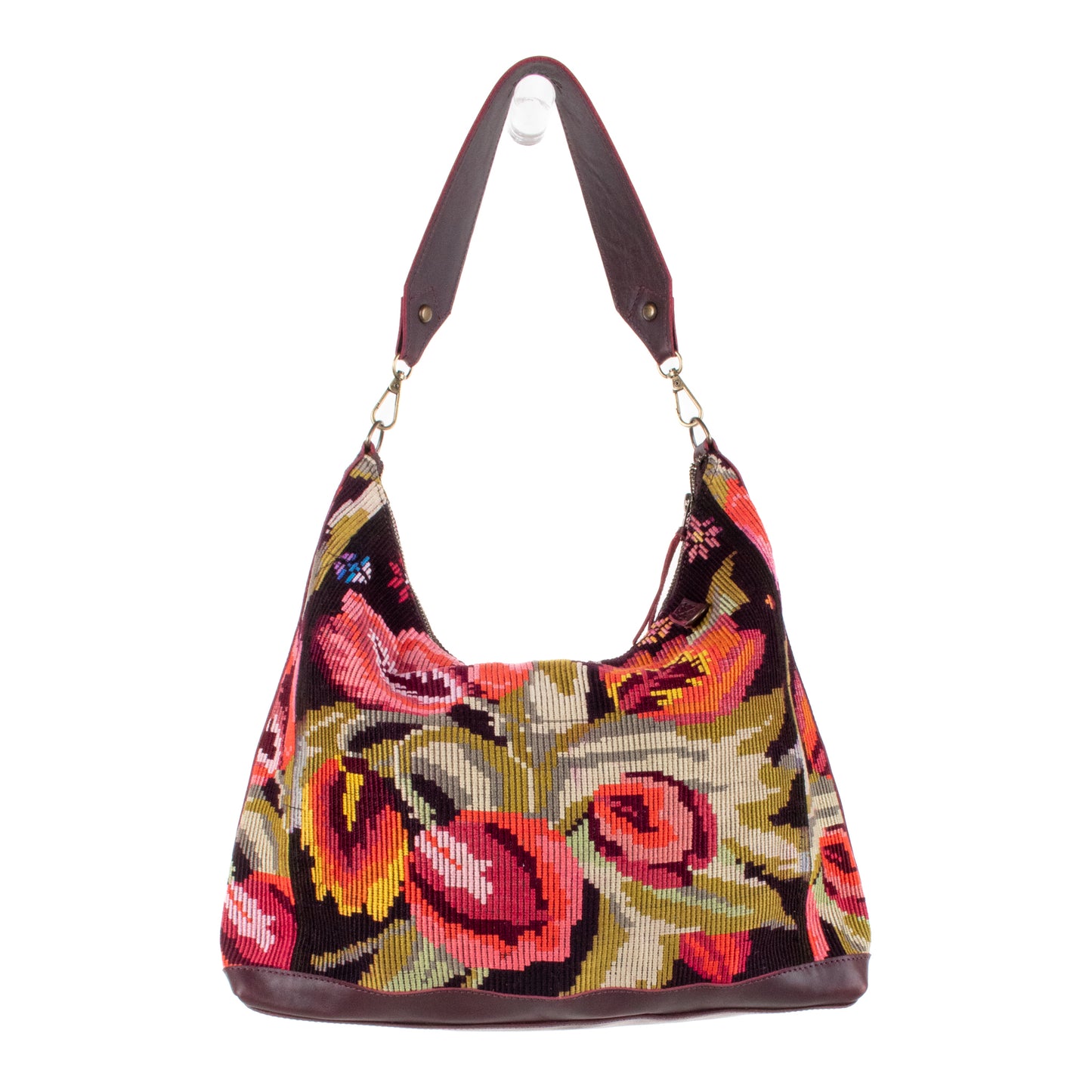 PENELOPE BAG - OOAK HUIPIL - VINO TINTO - NO. 201535