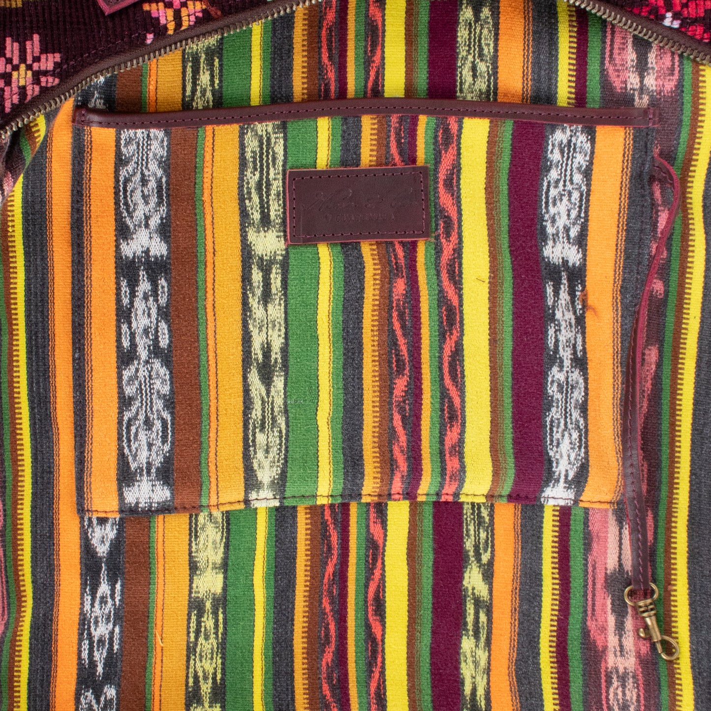 PENELOPE BAG - OOAK HUIPIL - VINO TINTO - NO. 201535