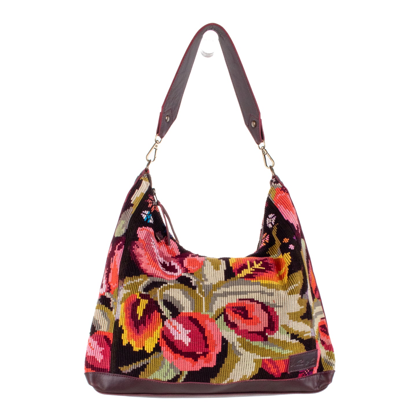 PENELOPE BAG - OOAK HUIPIL - VINO TINTO - NO. 201535