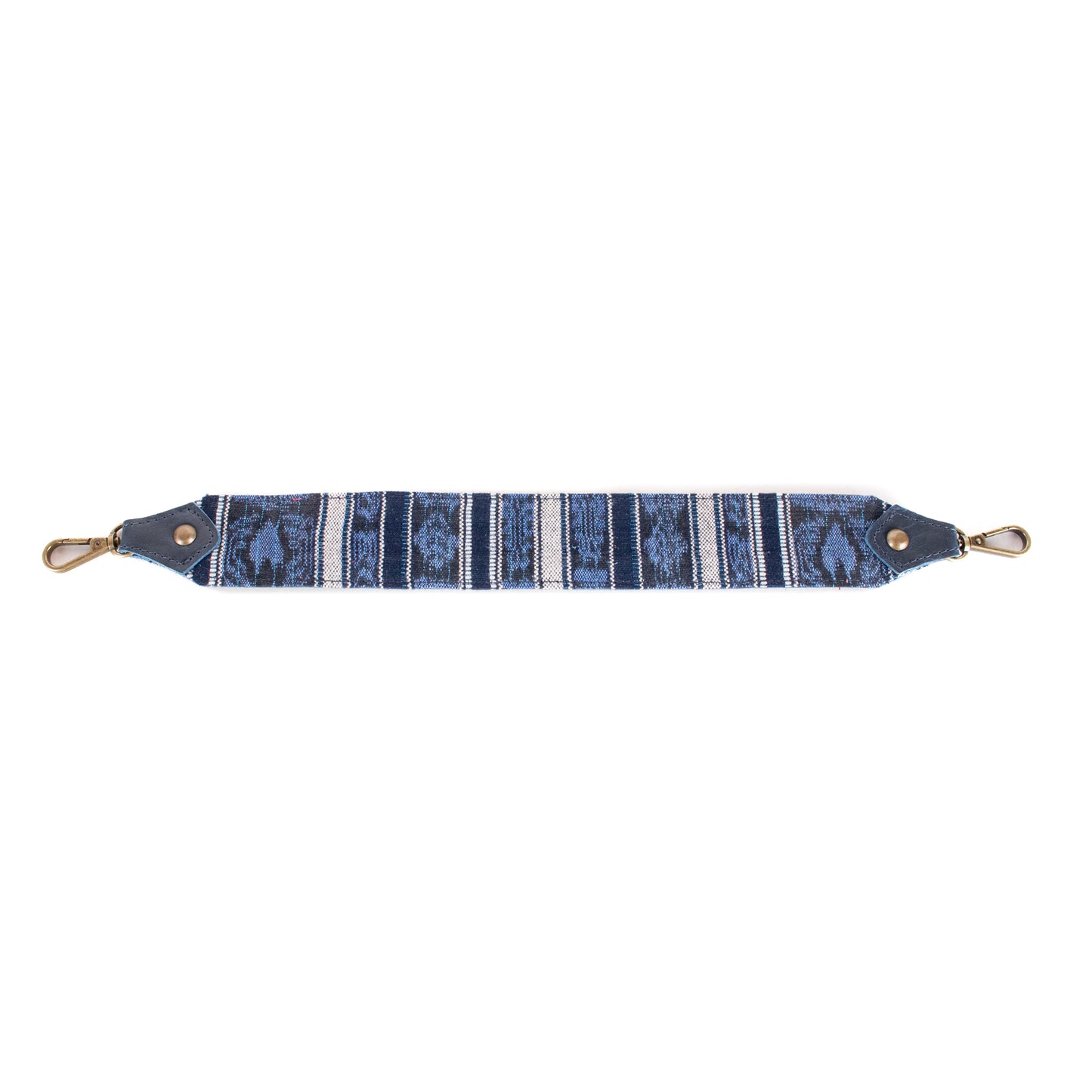 **SHIP WINDOW** BEATRIZ MCDB + DIAMANTE STRAP - OOAK HUIPIL - NAVY - NO. 201547