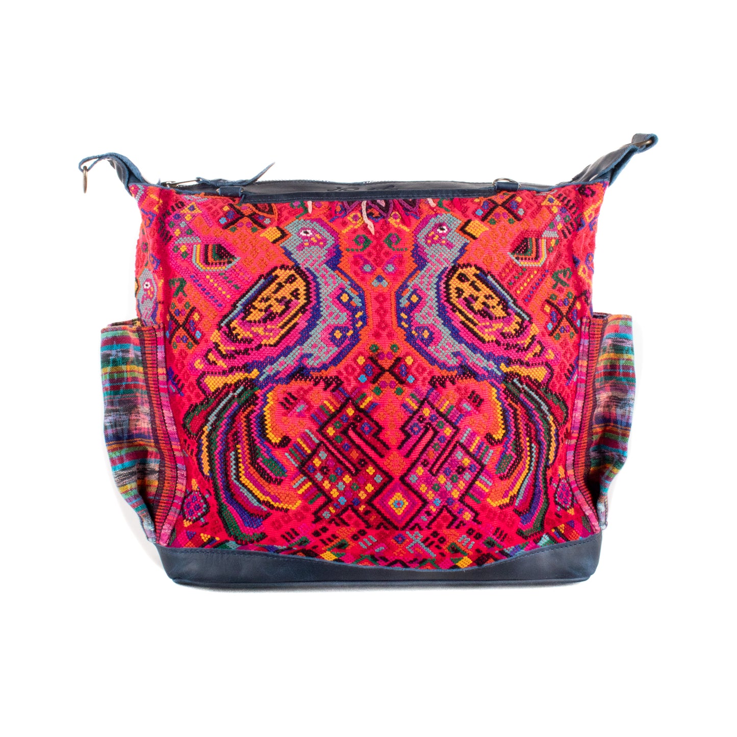 **SHIP WINDOW** BEATRIZ MCDB + DIAMANTE STRAP - OOAK HUIPIL - NAVY - NO. 201548