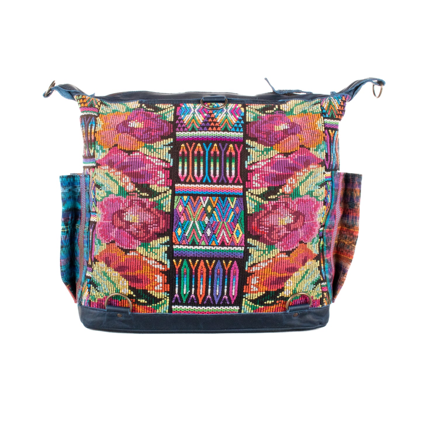 **SHIP WINDOW** BEATRIZ MCDB + DIAMANTE STRAP - OOAK HUIPIL - NAVY - NO. 201550