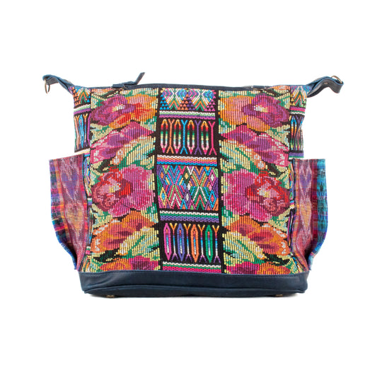 **SHIP WINDOW** BEATRIZ MCDB + DIAMANTE STRAP - OOAK HUIPIL - NAVY - NO. 201550