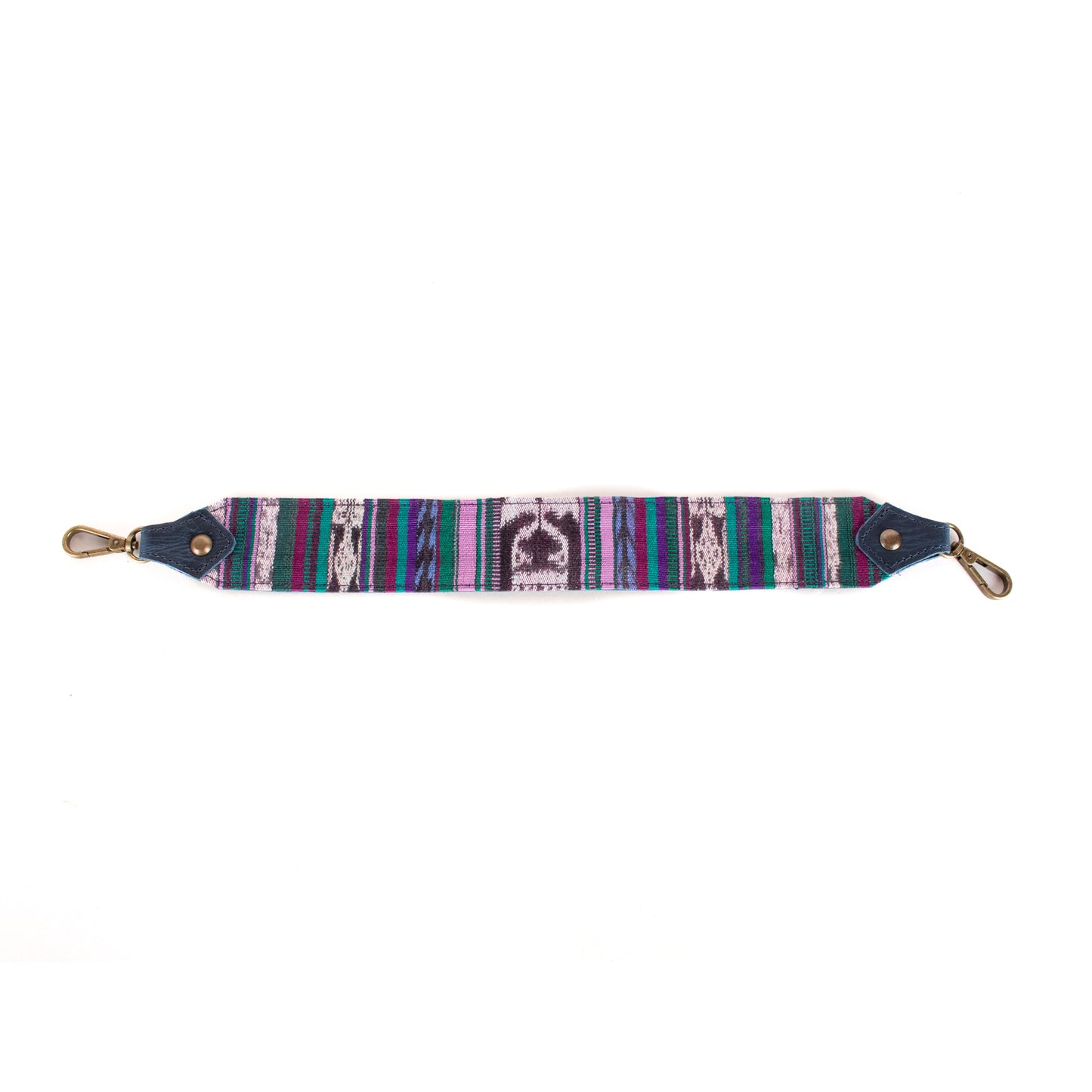 **SHIP WINDOW** BEATRIZ MCDB + DIAMANTE STRAP - OOAK HUIPIL - NAVY - NO. 201551