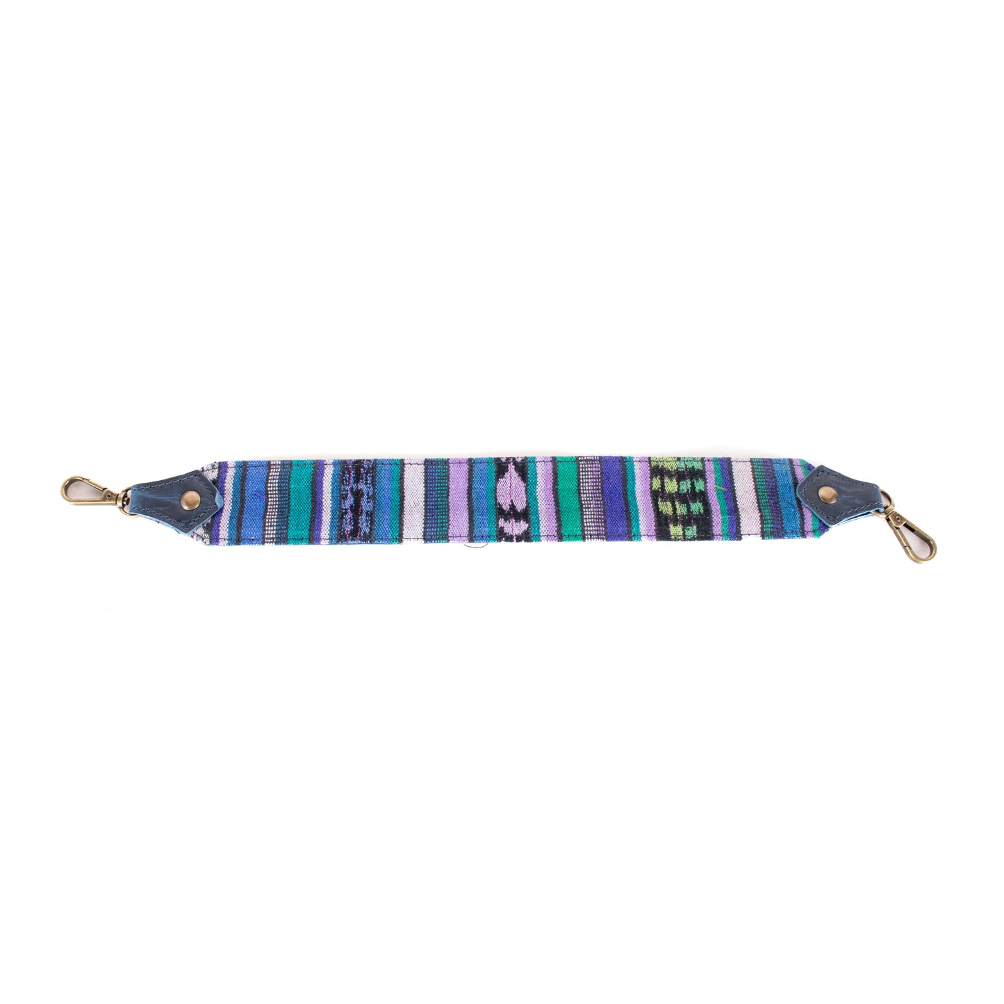 **SHIP WINDOW** BEATRIZ CDB + DIAMANTE STRAP - OOAK HUIPIL - NAVY - NO. 201553