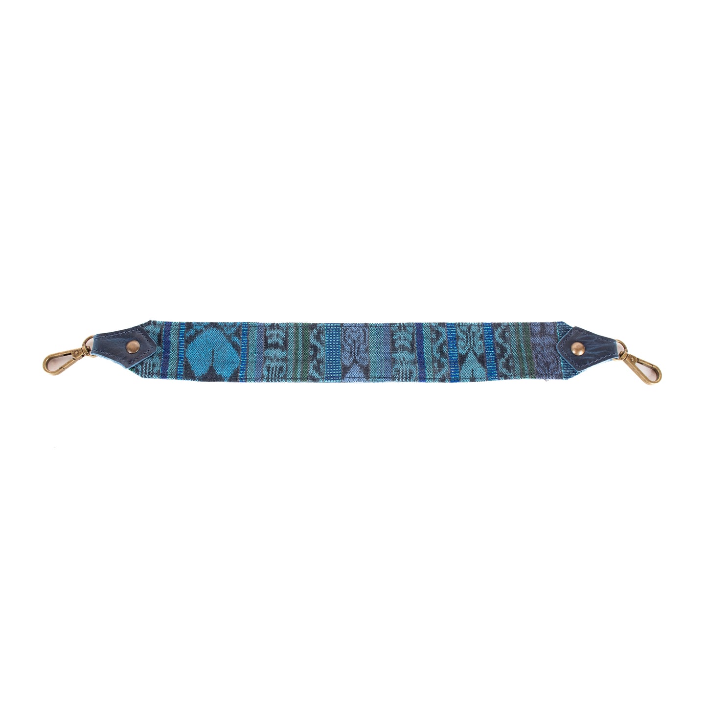 **SHIP WINDOW** BEATRIZ CDB + DIAMANTE STRAP - OOAK HUIPIL - NAVY - NO. 201555