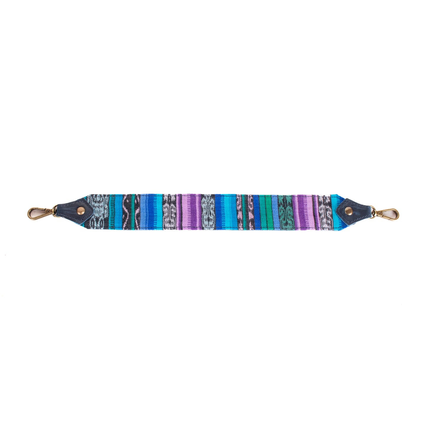**SHIP WINDOW** BEATRIZ CDB + DIAMANTE STRAP - OOAK HUIPIL - NAVY - NO. 201556