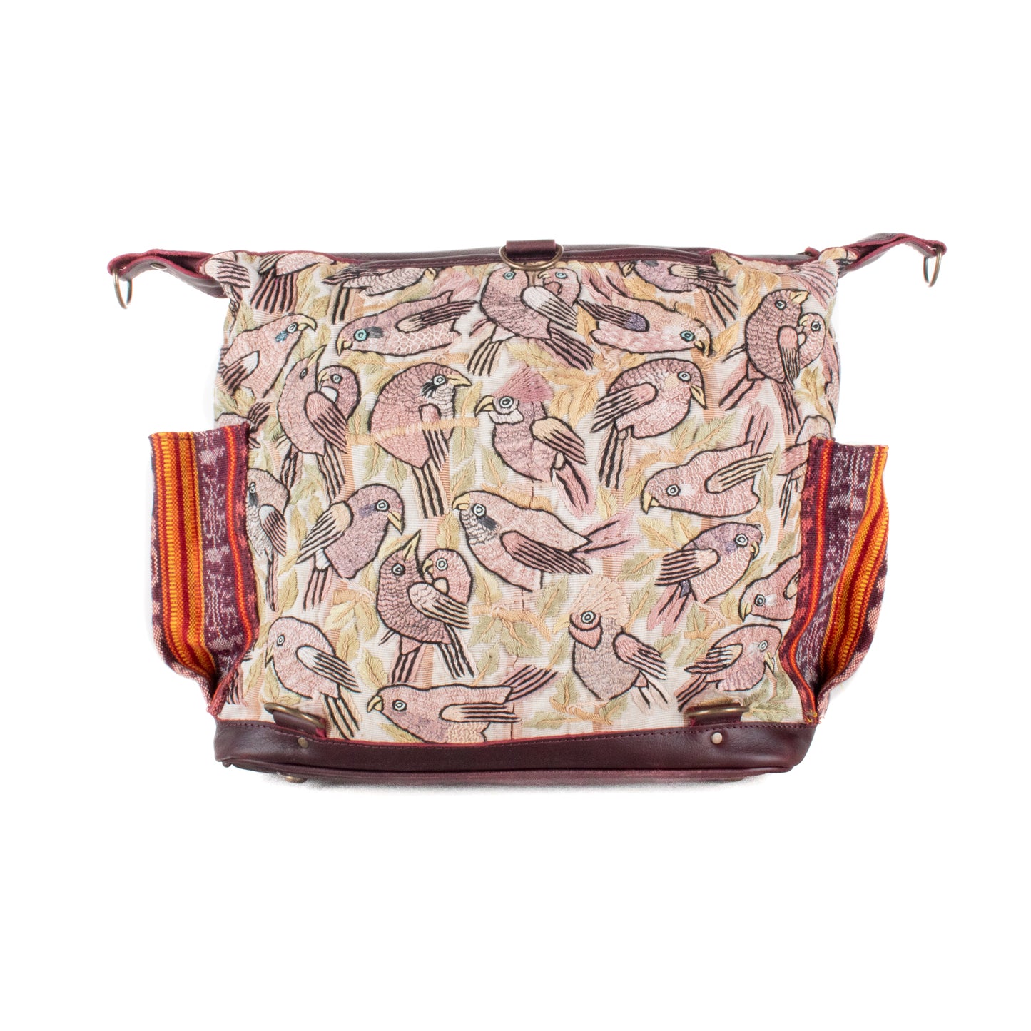 **SHIP WINDOW** BEATRIZ MCDB + DIAMANTE STRAP - OOAK HUIPIL - VINO TINTO - NO. 201561