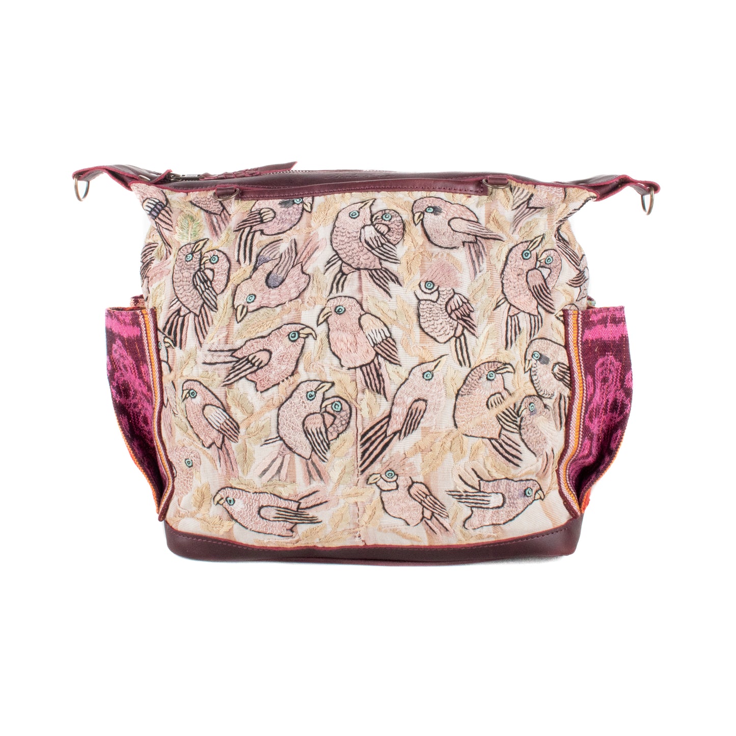 **SHIP WINDOW** BEATRIZ MCDB + DIAMANTE STRAP - OOAK HUIPIL - VINO TINTO - NO. 201561