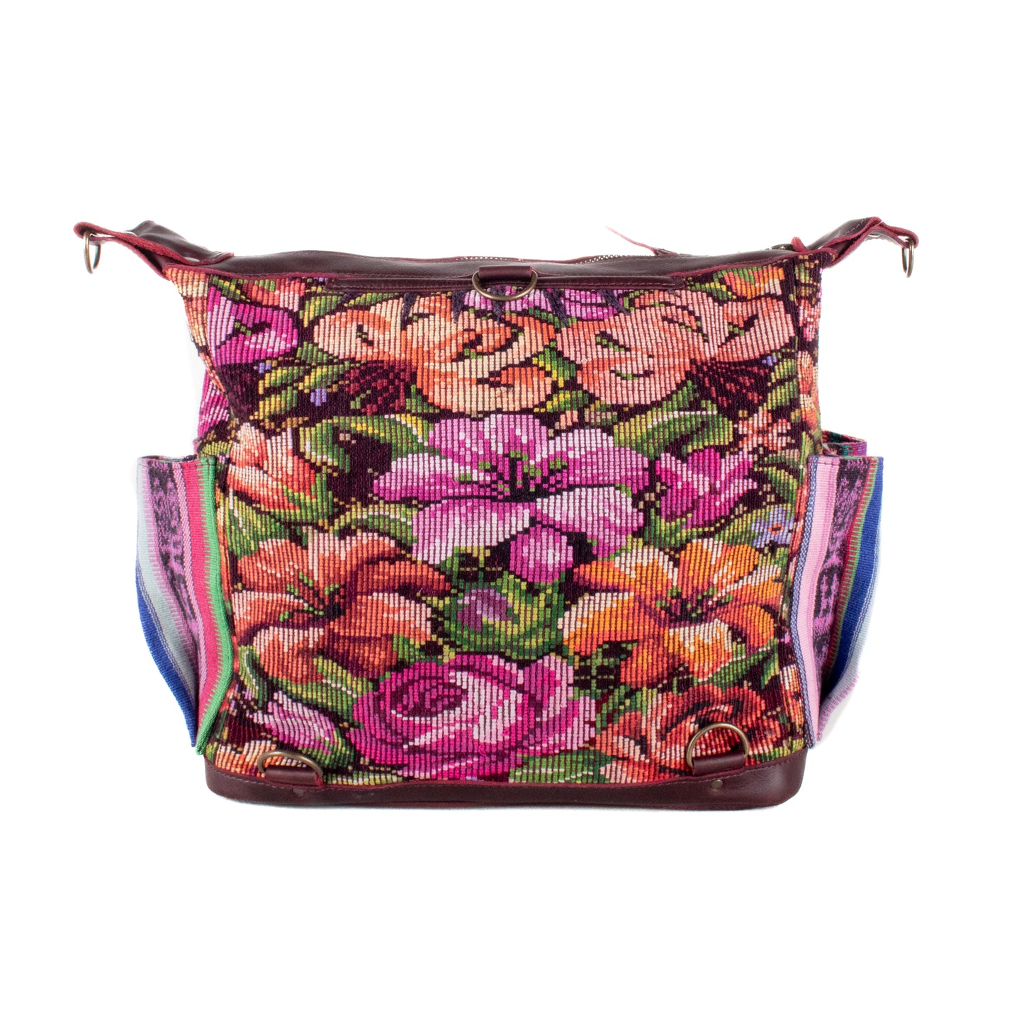 **SHIP WINDOW** BEATRIZ MCDB + DIAMANTE STRAP - OOAK HUIPIL - VINO TINTO - NO. 201562