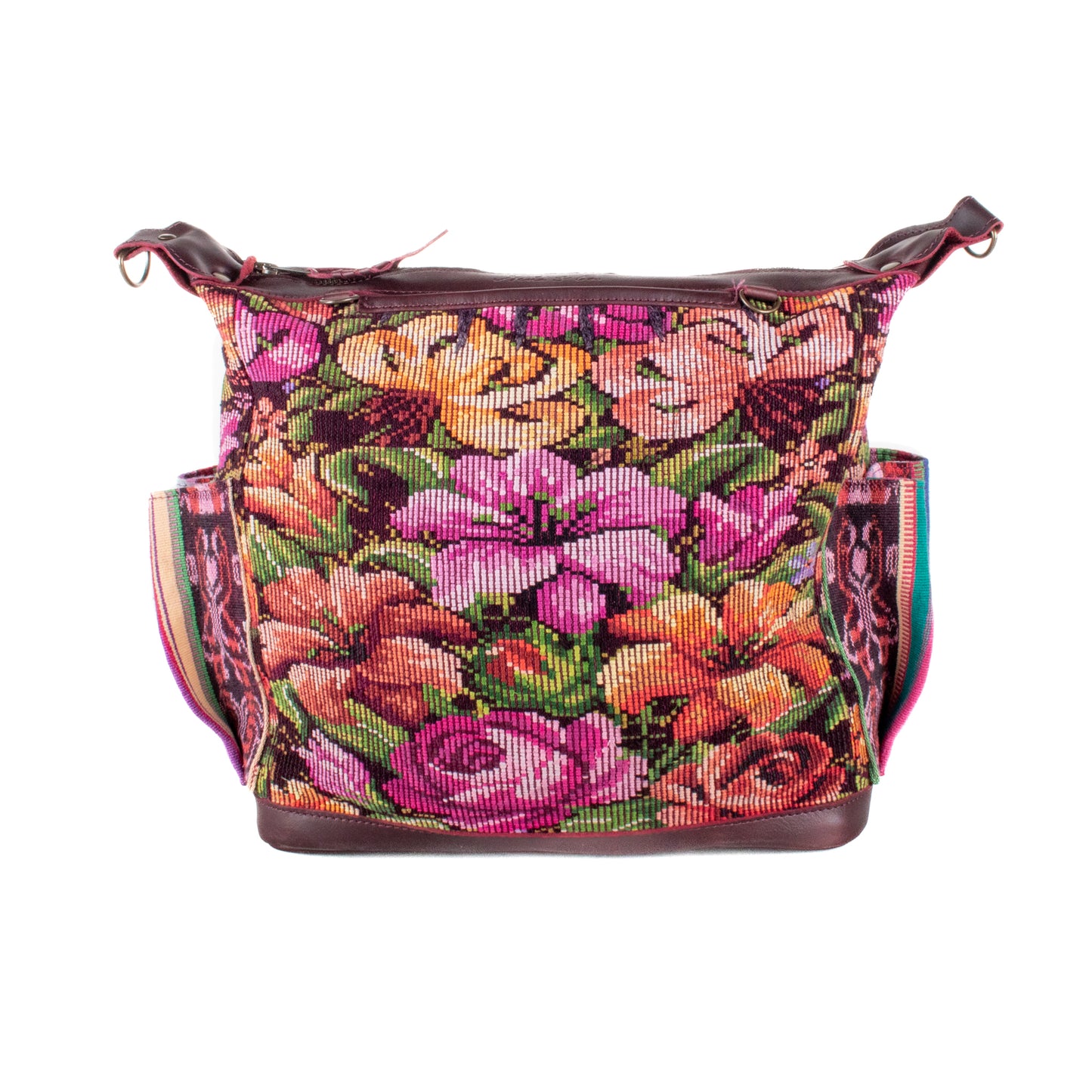 **SHIP WINDOW** BEATRIZ MCDB + DIAMANTE STRAP - OOAK HUIPIL - VINO TINTO - NO. 201562