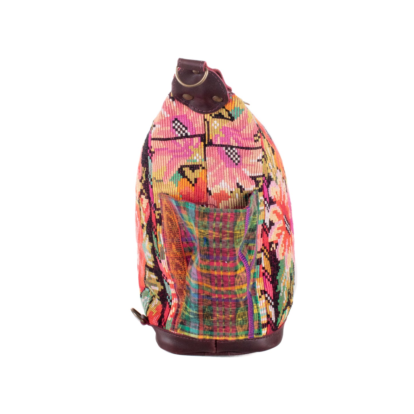 **SHIP WINDOW** BEATRIZ MCDB + DIAMANTE STRAP - OOAK HUIPIL - VINO TINTO - NO. 201563