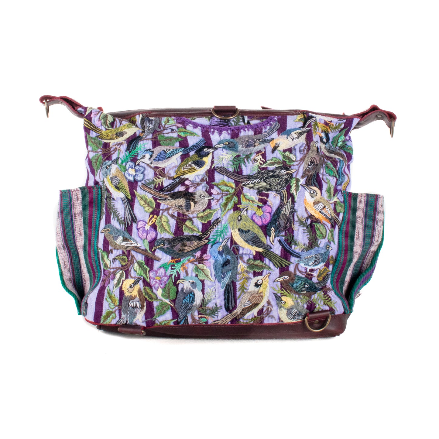 **SHIP WINDOW** BEATRIZ MCDB + DIAMANTE STRAP - OOAK HUIPIL - VINO TINTO - NO. 201564