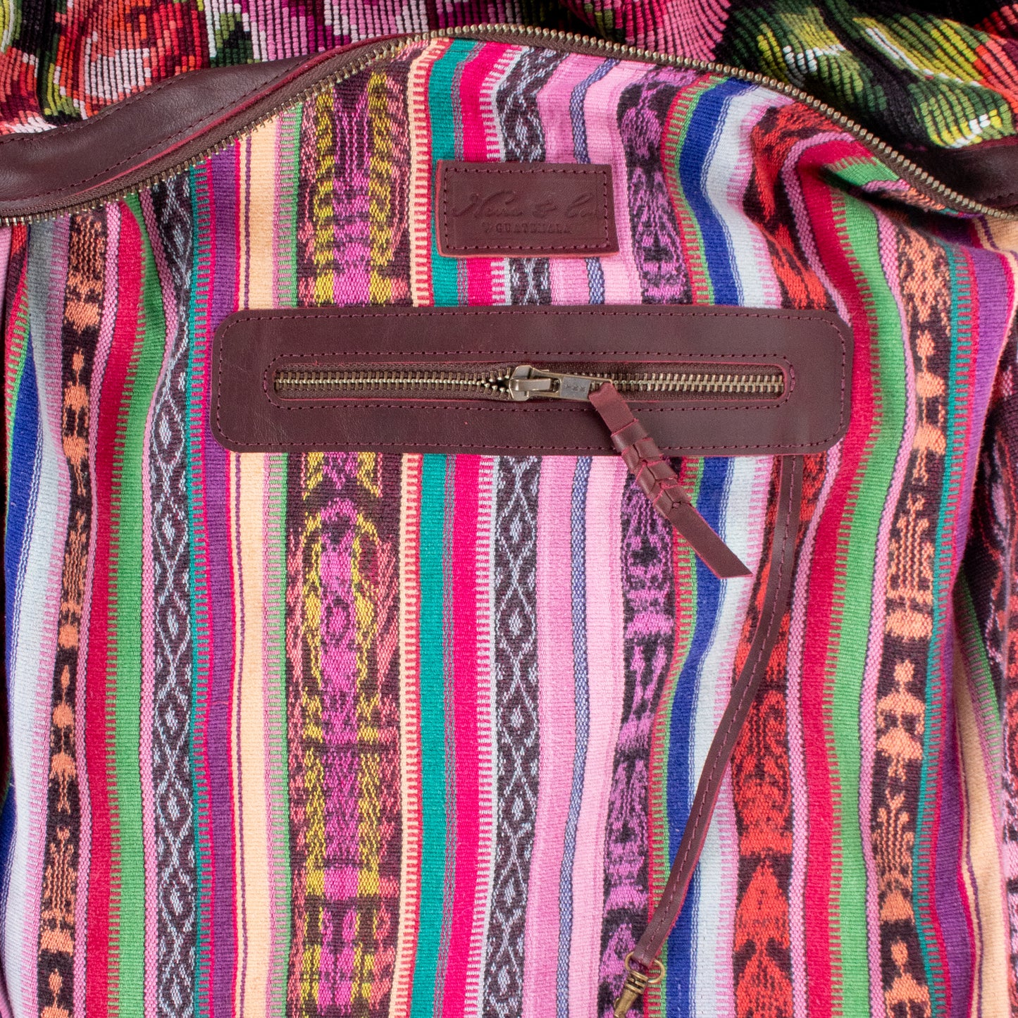 **SHIP WINDOW** BEATRIZ CDB + DIAMANTE STRAP - OOAK HUIPIL - VINO TINTO - NO. 201565