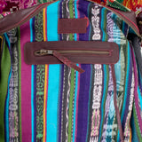 BEATRIZ CDB + DIAMANTE STRAP - OOAK HUIPIL - VINO TINTO - NO. 201567