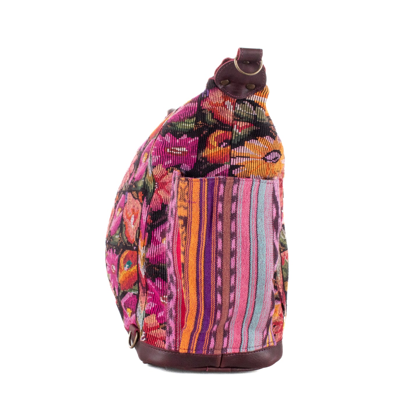 **SHIP WINDOW** BEATRIZ CDB + DIAMANTE STRAP - OOAK HUIPIL - VINO TINTO - NO. 201568