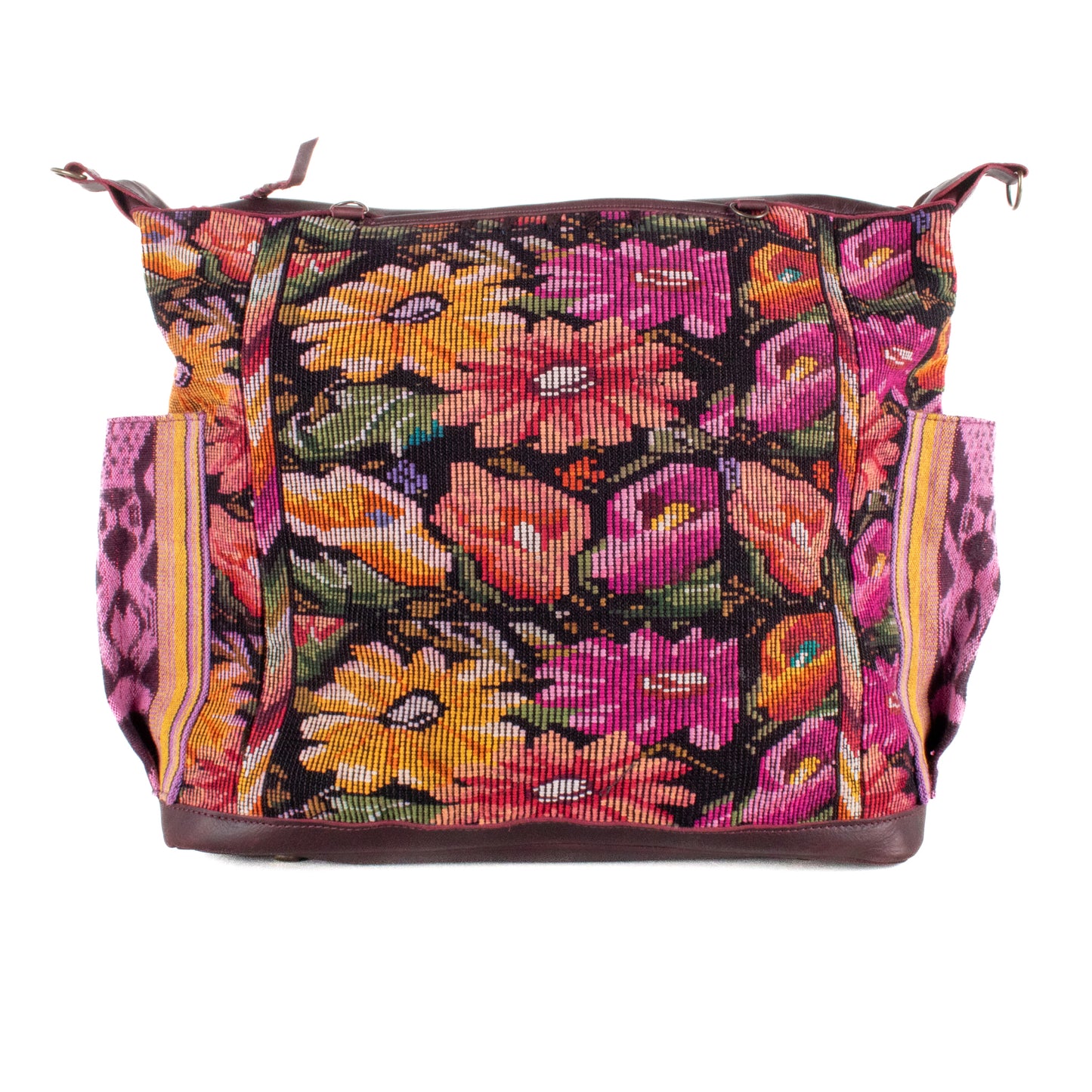 **SHIP WINDOW** BEATRIZ CDB + DIAMANTE STRAP - OOAK HUIPIL - VINO TINTO - NO. 201568