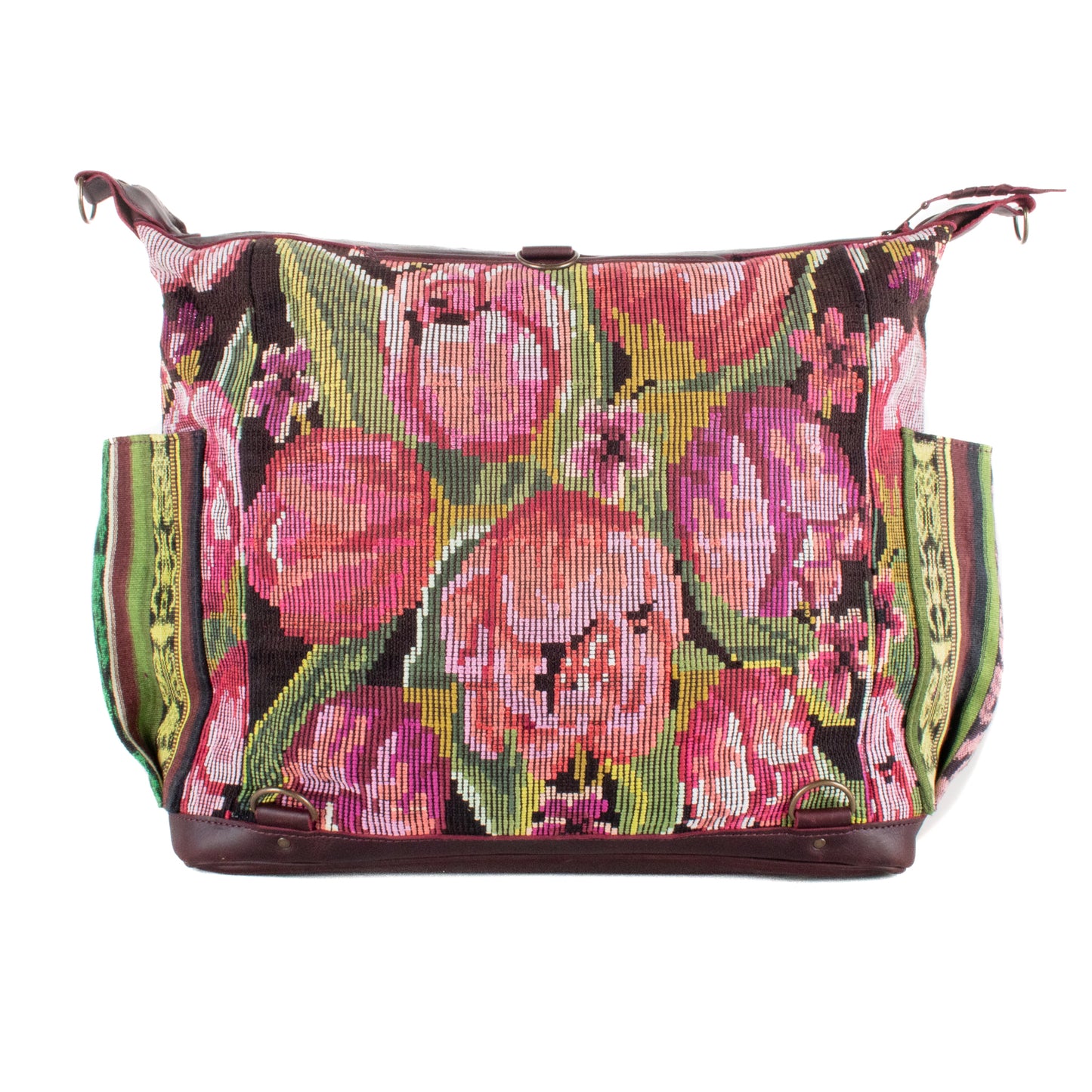 **SHIP WINDOW** BEATRIZ CDB + DIAMANTE STRAP - OOAK HUIPIL - VINO TINTO - NO. 201569