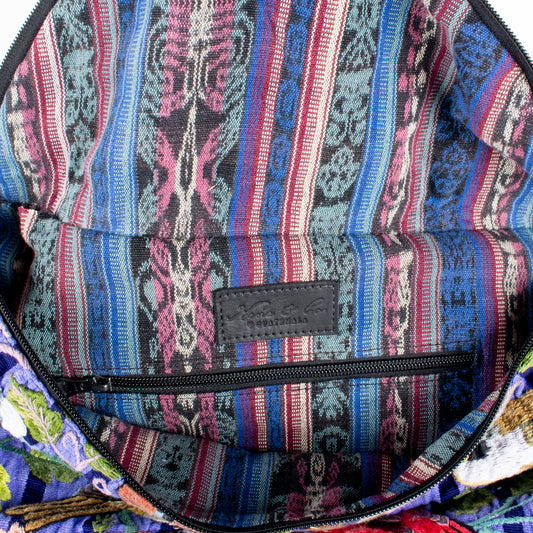 ETHAN BAG 2.0 - OOAK HUIPIL - BLACK - NO. 201574