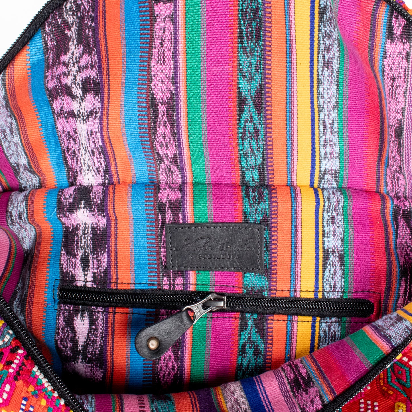 ETHAN BAG 2.0 - OOAK HUIPIL - BLACK - NO. 201575