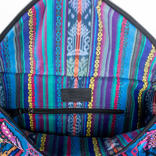 ETHAN BAG 2.0 - OOAK HUIPIL - BLACK - NO. 201577