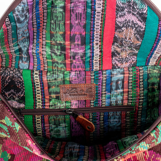 ETHAN BAG 2.0 - OOAK HUIPIL - HONEY - NO. 201581