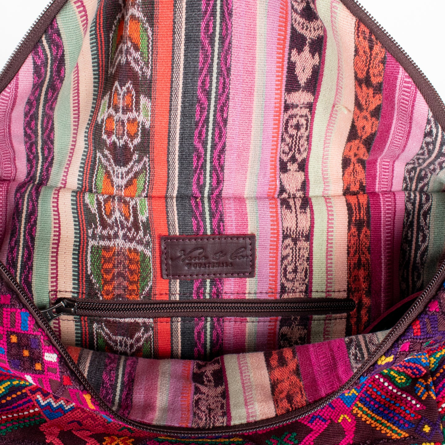 ETHAN BAG 2.0 - OOAK HUIPIL - VINO TINTO - NO. 201584