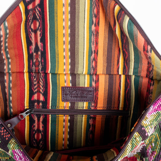 ETHAN BAG 2.0 - OOAK HUIPIL - VINO TINTO - NO. 201585