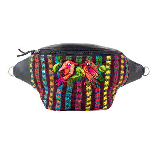 EL DON MANNY PACK - OOAK HUIPIL - BLACK - NO. 201646