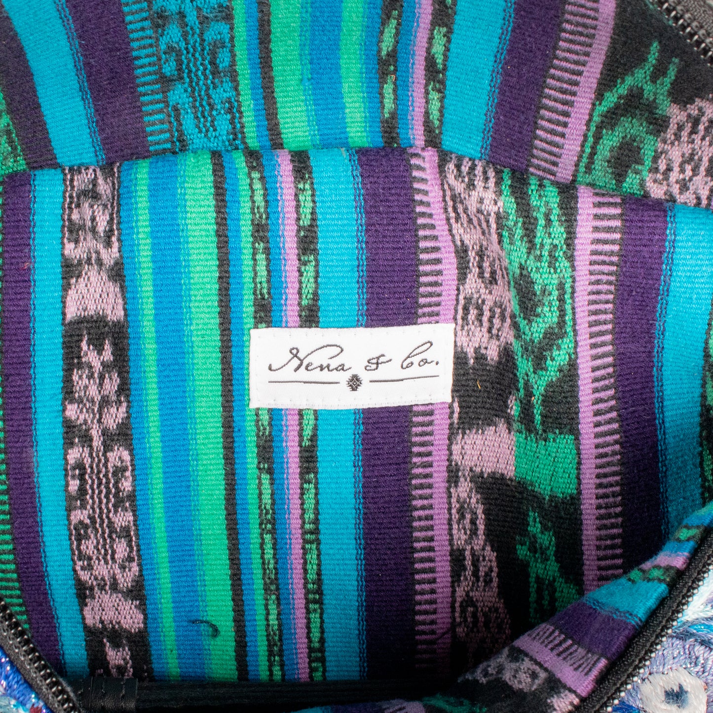 EL DON MANNY PACK - OOAK HUIPIL - BLACK - NO. 201647