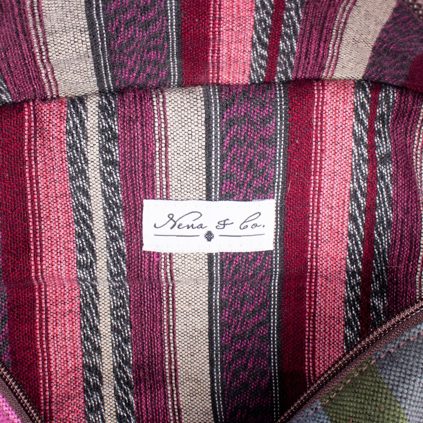 EL DON MANNY PACK - OOAK HUIPIL - VINO TINTO - NO. 201651
