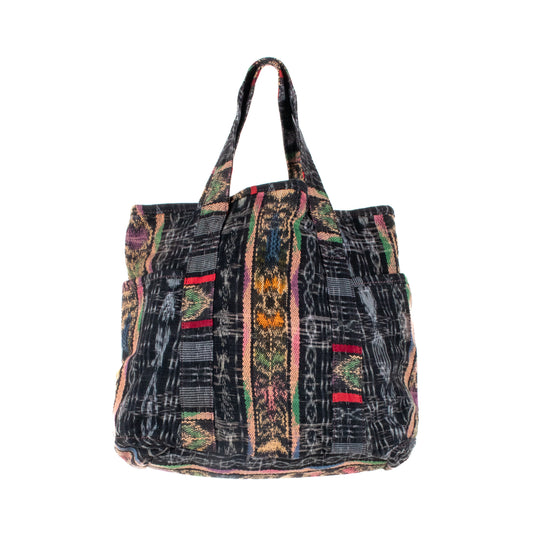 **SHIP WINDOW** SMALL SANTI TOTE SET - VINTAGE CORTE - VINO TINTO - NO. 201674